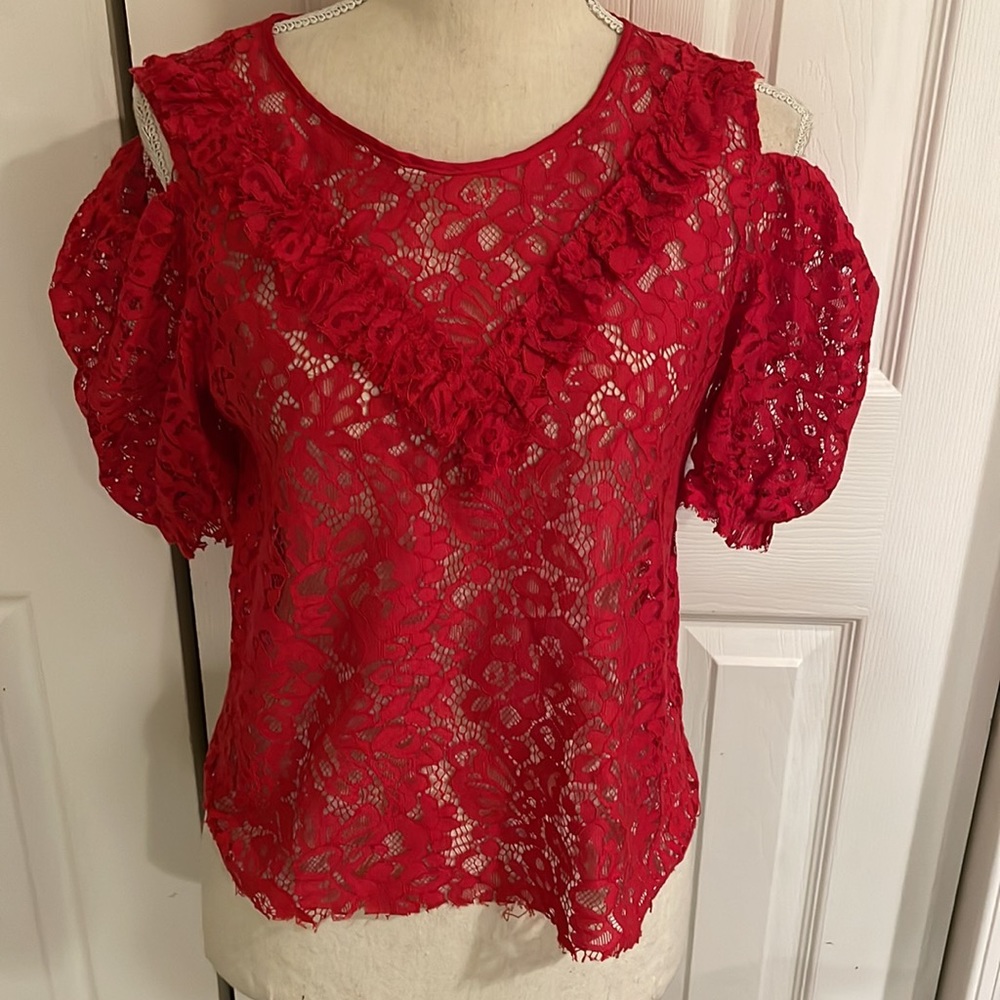 Zara LAce Top - Picture 2 of 10